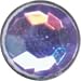 Bazzill Self-Adhesive Jewels 3mm & 4mm Mix 108/Pkg - Wild Pansy Wild Pansy
