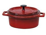 Staub Red Oval Dutch Oven Set of 2
