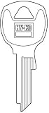 HY-KO 11010NA44 NATIONAL CABINET MAILBOX LOCK KEY BLANK PACK OF 10
