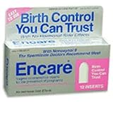 Blairex Encare Vaginal Contraceptive Inserts - 12 ea