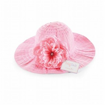 Pink Ribbon Sun Hat - Baby Summer Hat - 192047