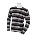 Kangol Blk Stripe Knit S Black Large