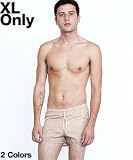 American Apparel Nylon Taffeta Swim Trunks with Lining