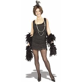 1920's CHICAGO FLAPPER DRESS (SIZE 12-14)