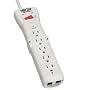 Tripp Lite SUPER7TEL 7-Outlet Surge Protector (808 Joules, Tel)