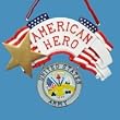 Club Pack 12 "American Hero" US Army Christmas Ornaments for Personalization