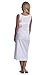 Handmade Women's Smock Tatting Lace Full-length Nightgown White