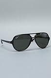 Ray Ban The 59mm Cats 5000 Sunglasses in Black Polarized,Sunglasses for Unisex