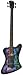 Spector Basses Legend Series LG4XCLSHF 4-Strings Bass Guitar, Holoflash Black