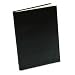 Ampad 43009 - Gold Fibre Notebook Journal, Faux Leather, 5 1/2 x 7 3/4, Black