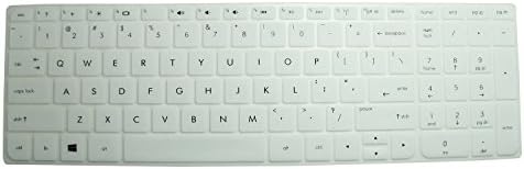 AutoLive Keyboard Protector Skin Cover for 15.6-Inch HP Pavilion ENVY 15 TouchSmart (Semi-White)