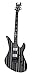 Schecter 1740 Synyster Custom, Black/Silver