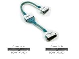 Cables To Go 24In Molded Round 2-Device Ultra Ata133 Eide Cable Uv Reactive Blue