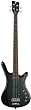 Warwick Corvette Rockbass Basic Active Bass Guitar (4 String, Black, High Polish)