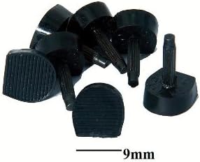 Heel Tip Replacement repair shoe 5 (pairs) 9 mm