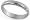 Platinum Milgrain Classic-Fit Wedding Band, 3mm Wide