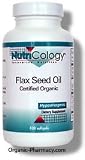 Flax Seed Oil by Nutricology (100 Softgels)