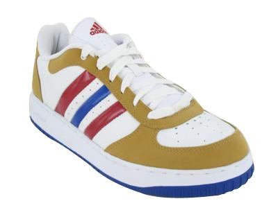 adidas Men's BTB Low NBA 76ers Basketball Shoe,White/Garnet,10.5 M