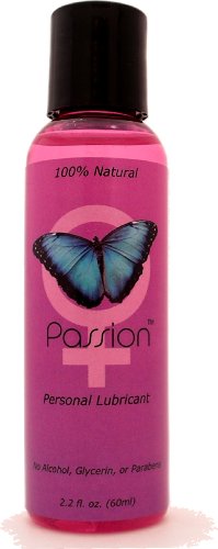 Passion Natural Personal Lubricant Paraben Free, Glycerin Free Lube