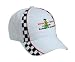 My American Water Spaniel Can Kick Rudolph's Butt Adult White Racing Checker Hat / Cap