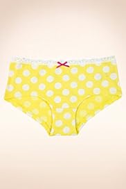 Older Girls Pure Cotton Spot Print Lace Trim Shorts