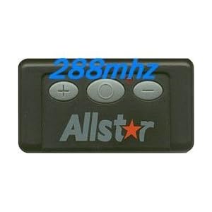 Allstar 111025 288mhz Garage Door Opener Remote