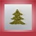 Spielwaren : Wachsornament Weihnachtsbaum Flitter 1x
