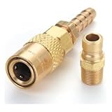 Buy 1 2x1 2(Push-On)Hose Straight Stem Brass Mold Couplers by Dixon
