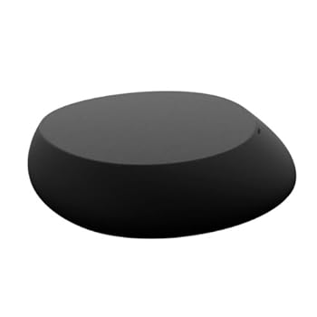 Stone - Table d'appoint noir/mat