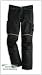 Arbeitshose Stretch-Canvas, schwarz