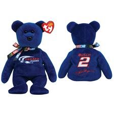 Ty Beanie Baby Nascar Version