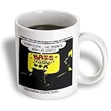Londons Times Fish Fishing Deep Beneath Cartoons - Fish Horror TV Programming - Mugs