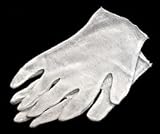 Cotton Gloves- White (Pack of 12)