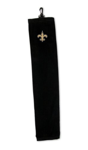 New Orleans Saints Embroidered Tri-Fold Golf Towel