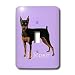 Dogs Miniature Pinscher - Miniature Pinscher - Light Switch Covers - single toggle switch