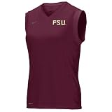 Nike Florida State Seminoles (FSU) Garnet Ladies Performance Basic Sleeveless Top