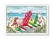 Tropical Beach Xmas Vacation Boxed Christmas Cards