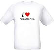 I LOVE PHILADELPHIA - City-series - White T-shirt
