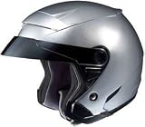 HJC FS-3 CR SILVER MOTORCYCLE Open-Face-Helmet