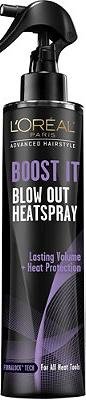 L'Oreal Advanced Hairstyle Boost It Blow Out Heat Spray 5.70 oz (Pack of 3)