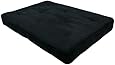 DHP 8-Inch Independently-Encased Coil Premium Futon Mattress, Full Size, Black