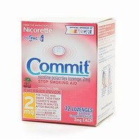 Commit Stop Smoking Lozenges, Cherry, 2 mg 72 ea