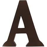Trend Lab Brown 6" Tall Letter, Letter A