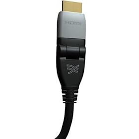 Ivuna 103014 Flex 5 feet HDMI Flexible Cable with Adjustable Swivel and Rotating 24K Gold and Ethernet
