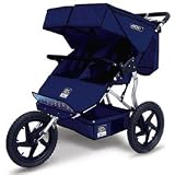Tike Tech ATX Double Jogger Stroller- Midnight Navy