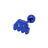 ボディピアス 16G インベーダー ミニ シンプル バーベル