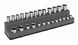 Tools & Hardware : Mechanics Time Saver 723 - 1/4 in. Drive Magnetic Yellow Socket Holder 4-14mm - Mechanic's Time Savers - 723