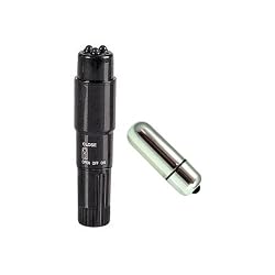 California Exotics / Swedish Erotica Waterproof Mega-Mite Black Massager Adult Sex Toy Kit