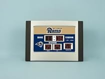 6.5"x9" Scoreboard Desk Clock St. Louis Rams