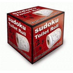 Sudoku Toilettenpapier PE-7504 -Der ultimative Spass bei jeder Sitzung...